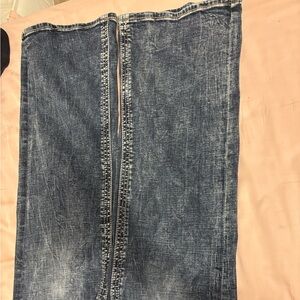 Salvage buckle jeans flared opium core